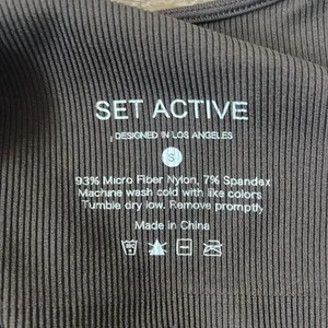 Set Active SCULPTFLEX POWER BOX CUT BRA In Espresso Size Small thumbnail 3