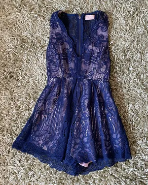 Lace Romper thumbnail 1