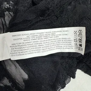Primark Black Lace Embroidered Floral Cover-Up - Size‎ L. thumbnail 13