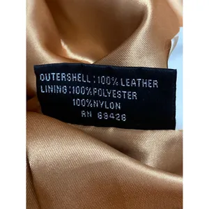 Wilson's Leather 100% Leather Womens Tan Brown Button Down Long Sleeve Coat Jacket Size S thumbnail 4