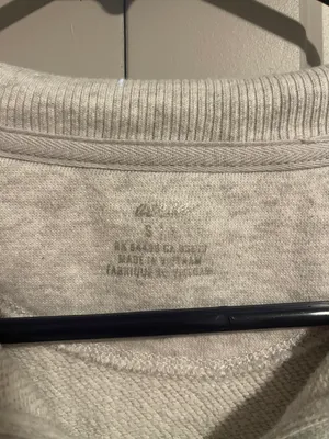 Oversized Half Zip Pullover thumbnail 3