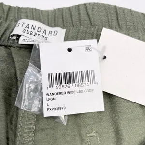 Standard Surplus Womens Wanderer Wide Leg Crop Pants Size L Minimal Coastal thumbnail 10