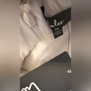 Lulu's Elegant White Ruffle Mini Dress thumbnail 3