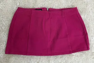 Pretty Little Thing Pink Mini Skirt thumbnail 1