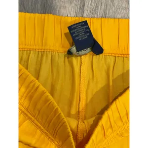 Rachel Roy Pants Wide Leg Cropped Yellow Lightweight Size M thumbnail 3