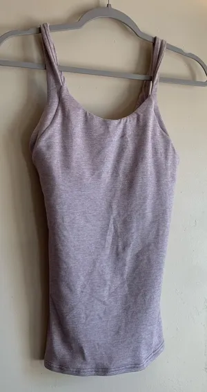 ALO Yoga Light Purple Camisole Tank Top Shirt Athletic Workout Outfit Women Smal thumbnail 1