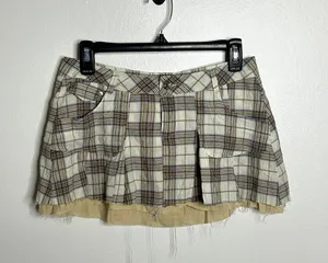 Mini Plaid Skirt thumbnail 3