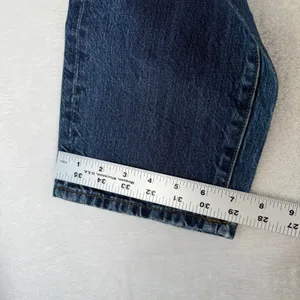 Madewell Straight Leg Crop Jean Blue Medium Wash 100% Cotton Denim E9639 Size 30 thumbnail 7