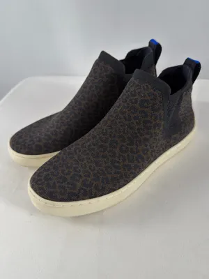 Rothys Chelsea Boot in Espresso Spot Retired Size 8.5 thumbnail 4