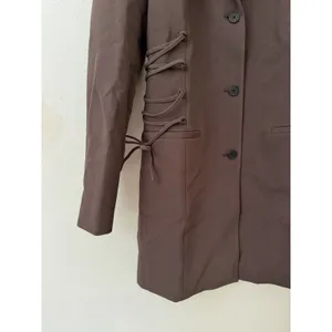 NWT Open Edit Corset Blazer Mini Dress Women’s Size Small Brown thumbnail 5