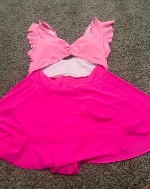 Eomenie Bathing Suit for Women Swim Dress Pin... thumbnail 7