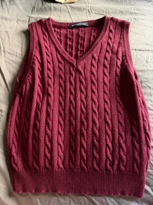 Brandy Melville half knit sweater  thumbnail 1