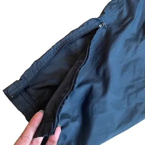 Nike Vintage 90s Windbreaker Pants Black‎ Size L Nylon thumbnail 3