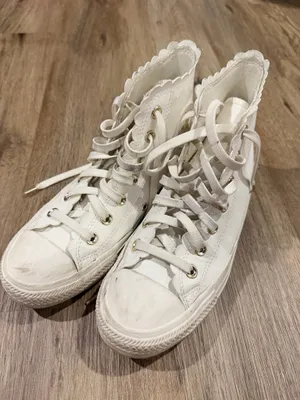 White Converse High-Top thumbnail 1