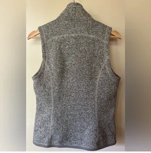 Women's Better Sweater® Fleece Vest in Birch White (Gray) S Small thumbnail 4