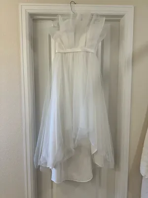 Dolly & Delicious White Tulle High Low Dress thumbnail 2