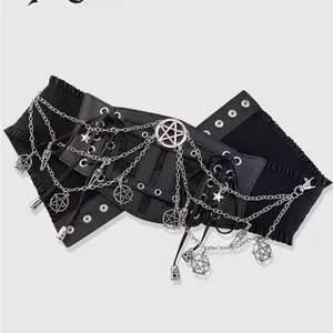 Black Gothic Chain Belt thumbnail 5