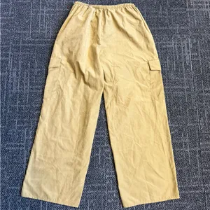 Pretty Little Thing Wideleg Cargo Drawstring Casual Trouser Pants Size 8 thumbnail 4