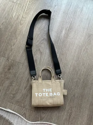 Beige Marc Jacob’s The Canvas Crossbody Tote Bag thumbnail 6