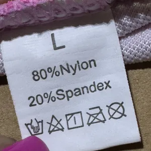 NWT Pink Holographic High Waist Bikini/Dance Bottoms‎ – Large thumbnail 7