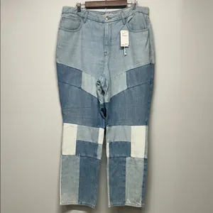 Good American Good‎ '90s Patch Jeans Size 15 thumbnail 3