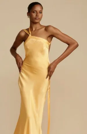 Arcina Ori yellow dress Monique Dress in color sunshine thumbnail 1