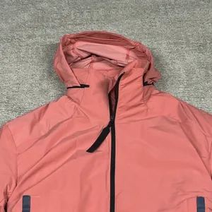 Adidas MyShelter Parka Rain.RDY Womens Large Jacket 4 In 1 Coat Hazy Rose Pink thumbnail 2