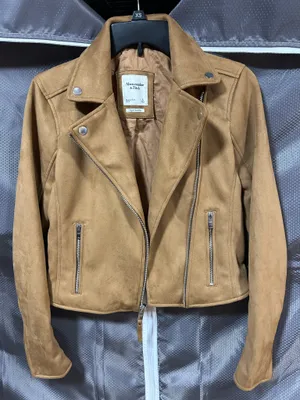 Abercrombie & Fitch Vegan Leather jacket thumbnail 6