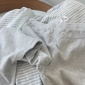 Brandy Melville Light Gray Knit Pants thumbnail 3