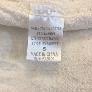 Miou Muse linen blend wide leg linen pant thumbnail 11