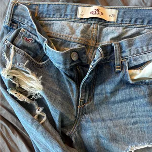 Hollister Medium Blue Ripped Skinny Jeans‎ thumbnail 11