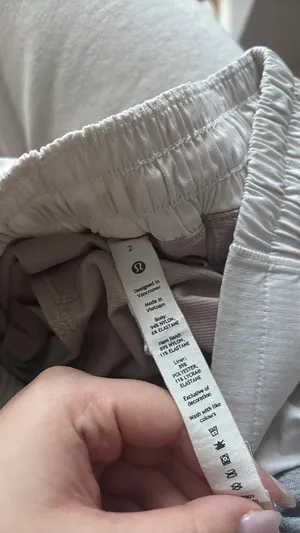White Lululemon Hotty Hot Shorts 2.5" thumbnail 3