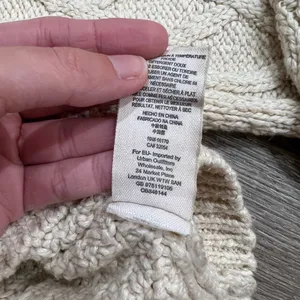 Free people cream turtleneck sweater thumbnail 5