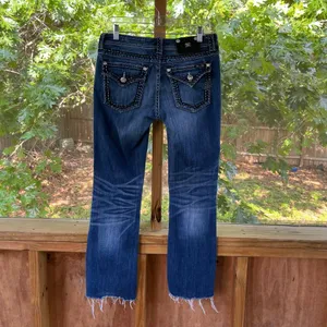 Miss Me Women's Signature-Rise Boot Cut Jeans Size 30 thumbnail 2