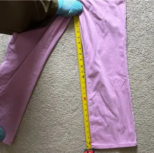 Halara kick crop pink stretch jeans  thumbnail 8