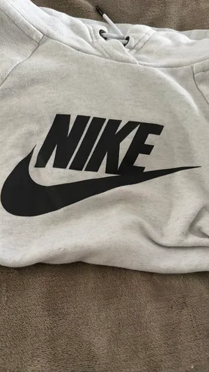 Nike Light Grey Hoodie thumbnail 5