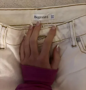 Beginning Boutique White Jeans thumbnail 2