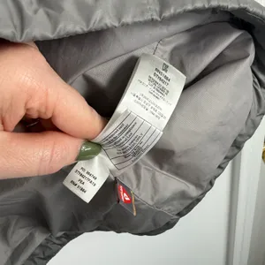 Patagonia Nano Puff Full Zip Grey Jacket Primaloft Outdoor Hiking LOGO Womens Sm thumbnail 10