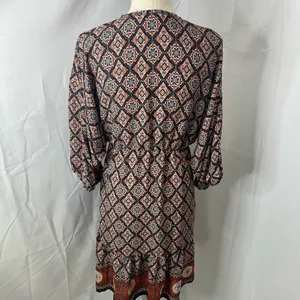 Renee C deep v neck dress size large thumbnail 7