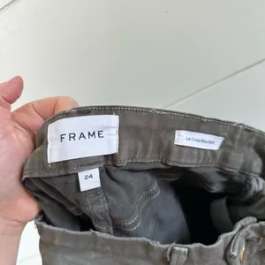 Frame Women’s 24 Olive Le Crop Mini Boot Jeans thumbnail 6