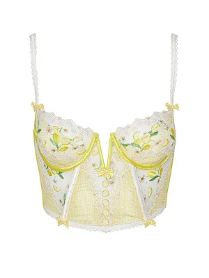 for love and lemons lemon daisy bustier thumbnail 1