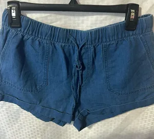 Volcom super cute linen shorts thumbnail 1
