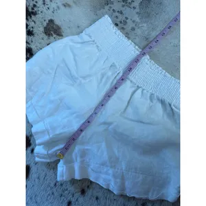 REFORMATION White Linen Nashville Shorts‎ Size Small thumbnail 6