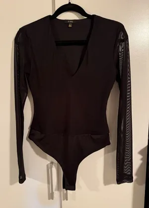AFRM Bodysuit Black Size M thumbnail 1