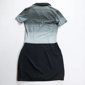 Adidas Women's Black Grey Golf Range Dress Short Sleeve‎ V-Neck Pockets Size XS thumbnail 6