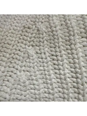 H60 Free People white sweater Size M #knitwear #winterwear thumbnail 4