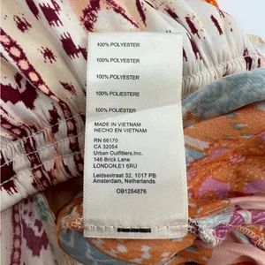 NWT Free People Tied To You Print Surplice Tank in Tropical Combo‎ Boho Summer thumbnail 7