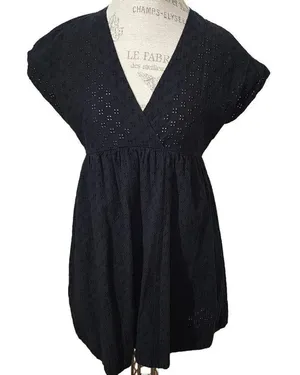 Wilfred‎ Aritzia Womens Black V Neck Misha Dress Small thumbnail 1