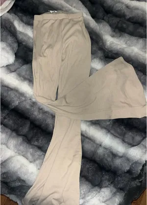 Princess Polly Rib Trousers Motel Obeli Cream thumbnail 5