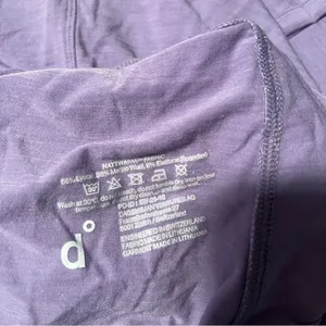 Dagsmejan Women's Size XS/S‎ Pajama Set Light Purple Nattwarm Merino Wool Sweden thumbnail 11